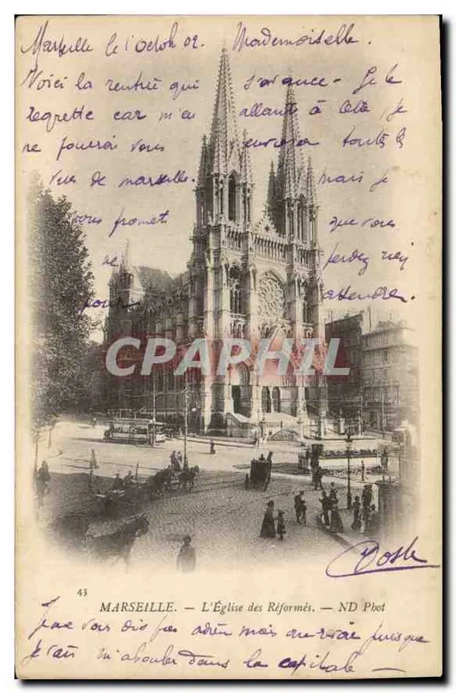Marsiglia — La Chiesa dei Riformati — ND Phot - Recto