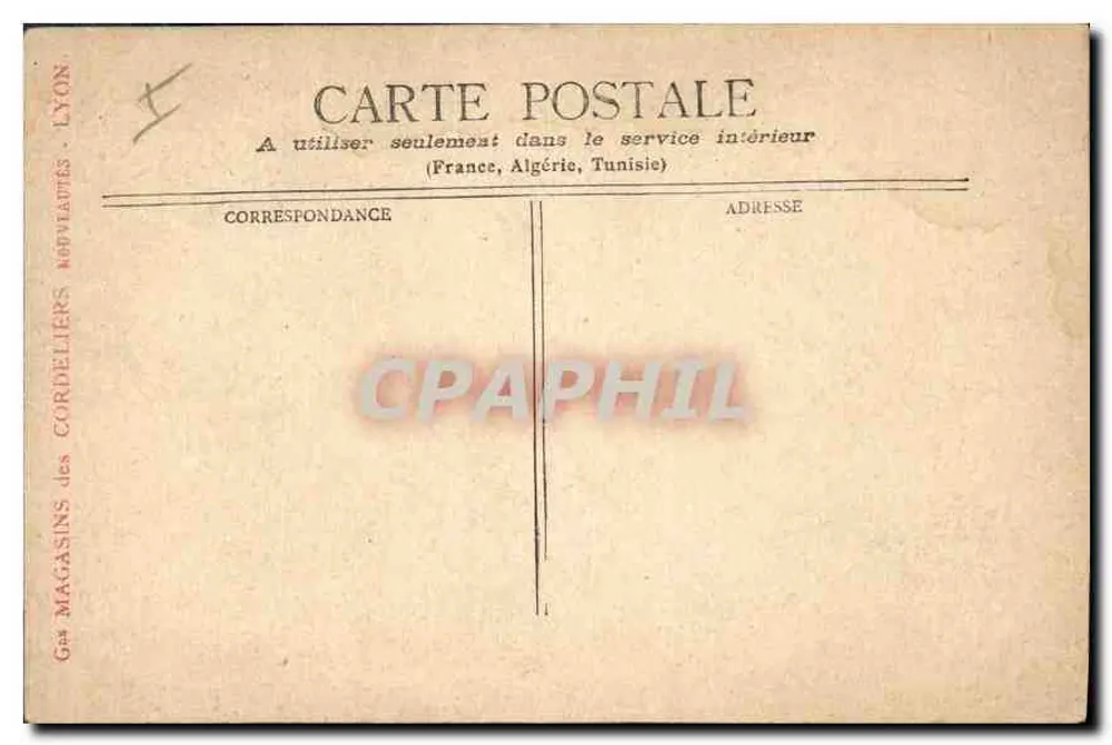 Marsiglia — Chiesa dei Riformati — Magazzini dei Cordeliers, Lione - Verso