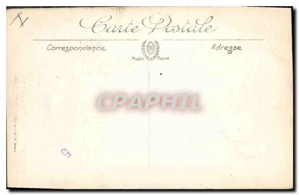 Marseille — Die Reformierte Kirche — Denkmal der Mobiles — Selecta - Rückseite