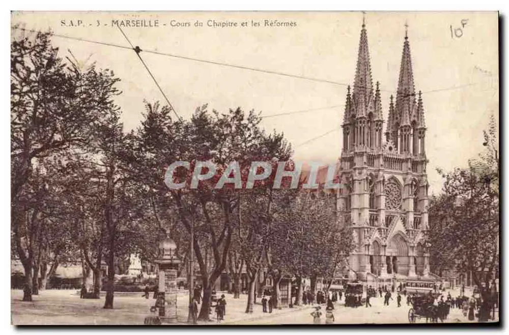 Marselha - Cours du Chapitre e os Reformados — S.A.P. n°3 - Frente
