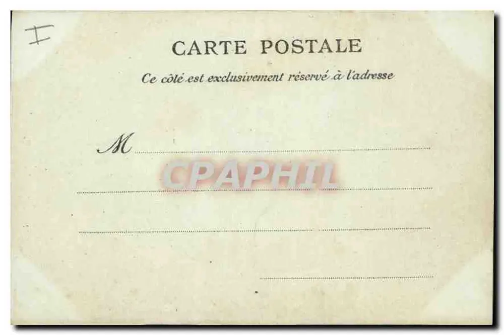 Marseille — Igreja de São Vicente de Paulo — L.P. n° 93 - Verso