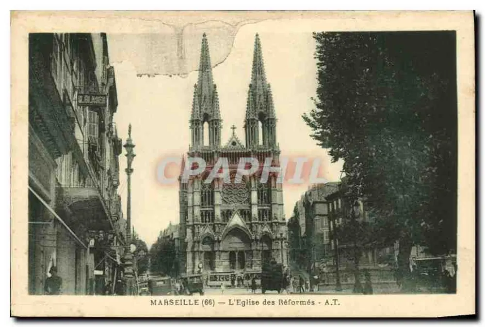 Marseille (66) — A Igreja dos Reformados — A.T. - Frente