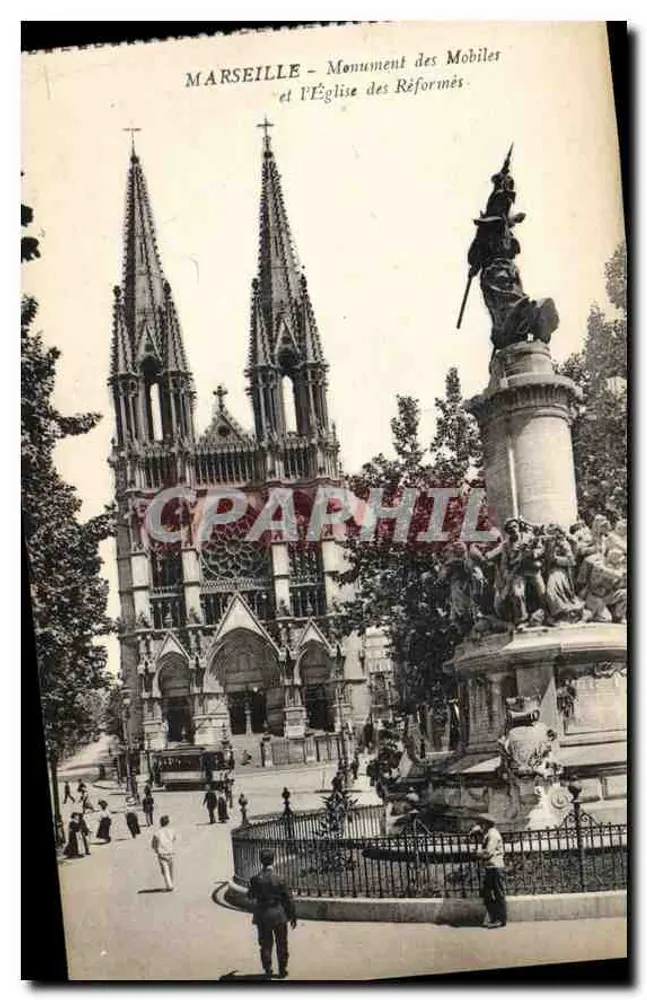 Marseille — Denkmal der Möbel und die Reformierte Kirche - Vorderseite