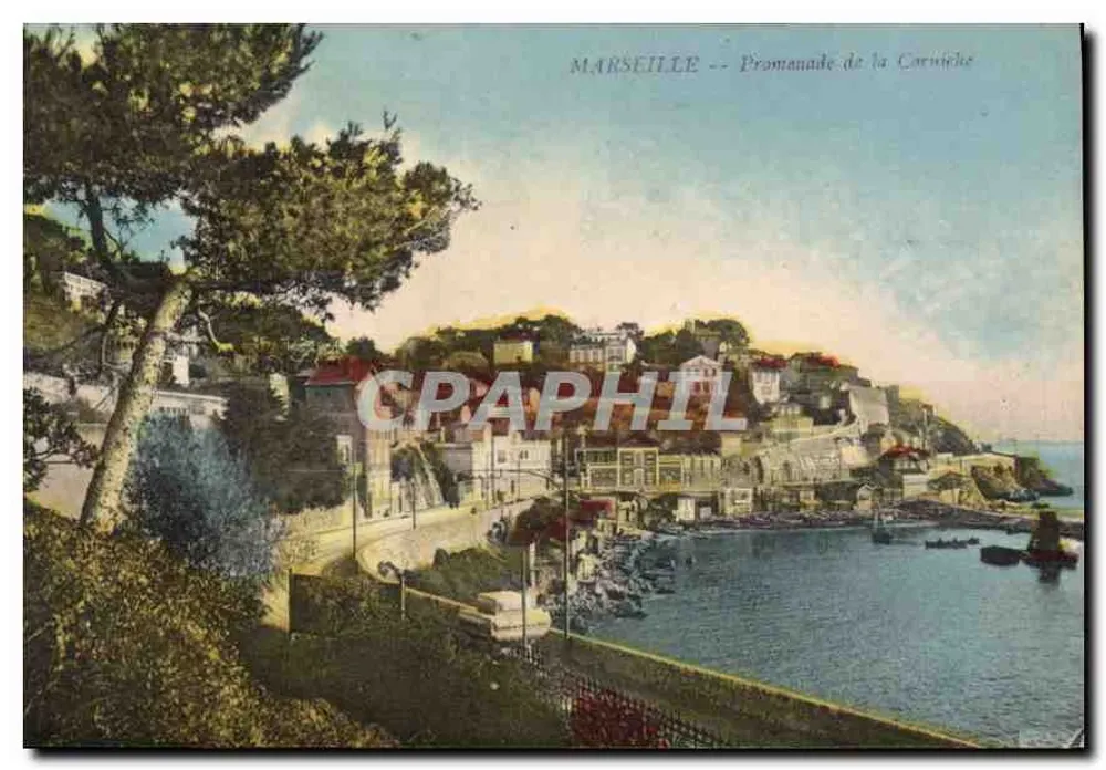 Marseille - Promenade da Corniche - Frente
