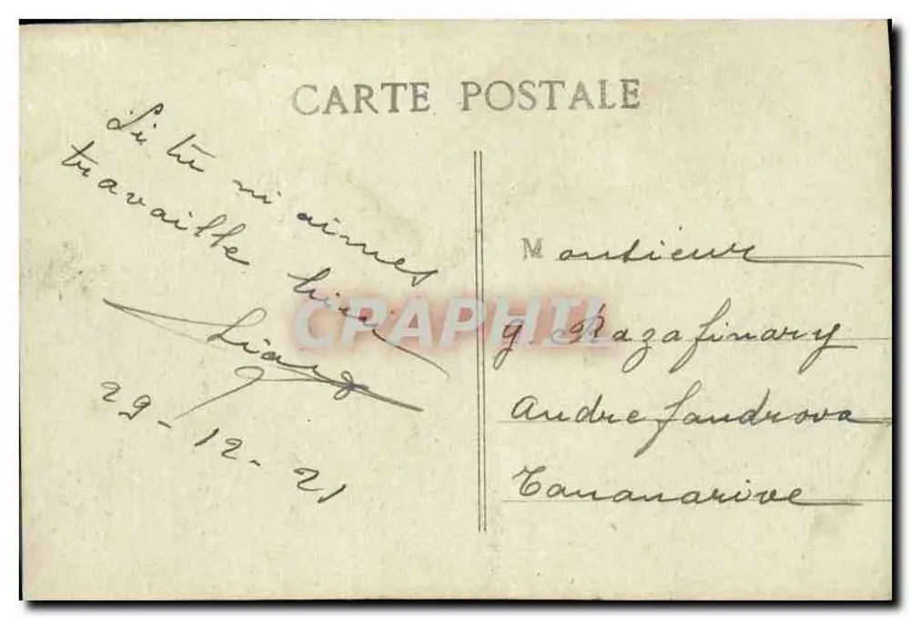 Marseille — Vista Geral — Editor não identificado - Verso