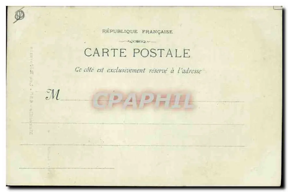 Marneille - Os Reformados — Fot. Lacour, n° 650 - Verso