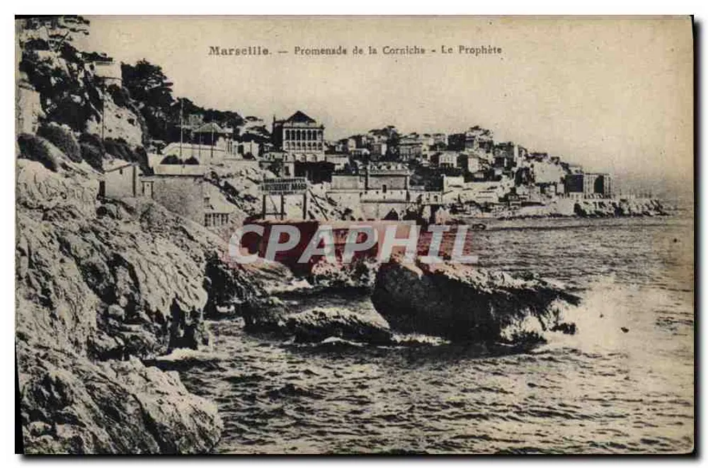 Marseille — Promenade de la Corniche — Le Prophète - Frente