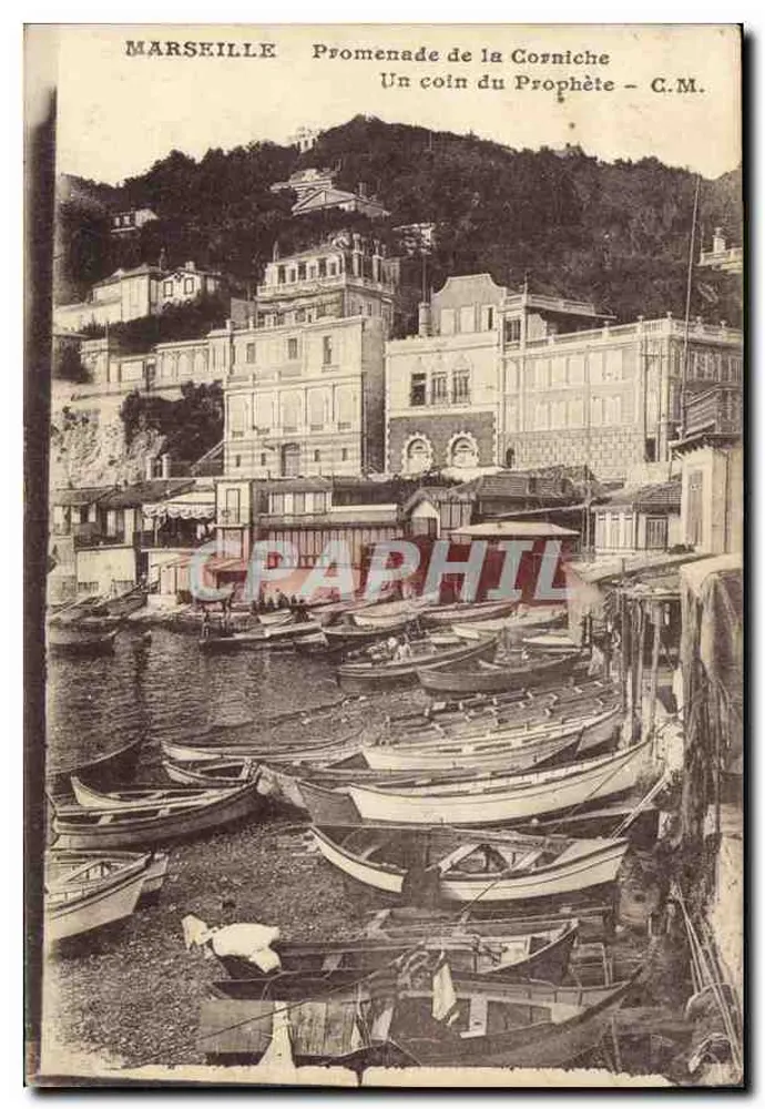 Marseille — Promenade de la Corniche, Ein Ecke des Propheten — C.M. - Vorderseite
