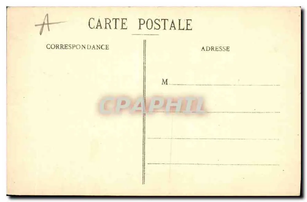 Marseille - A Corniche, Anse do Profeta — Editor EL, n° 117 - Verso