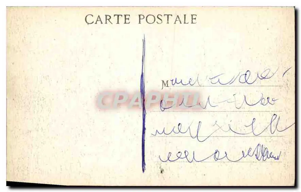 Marselha — A Corniche (O Profeta) — Editora não identificada - Verso