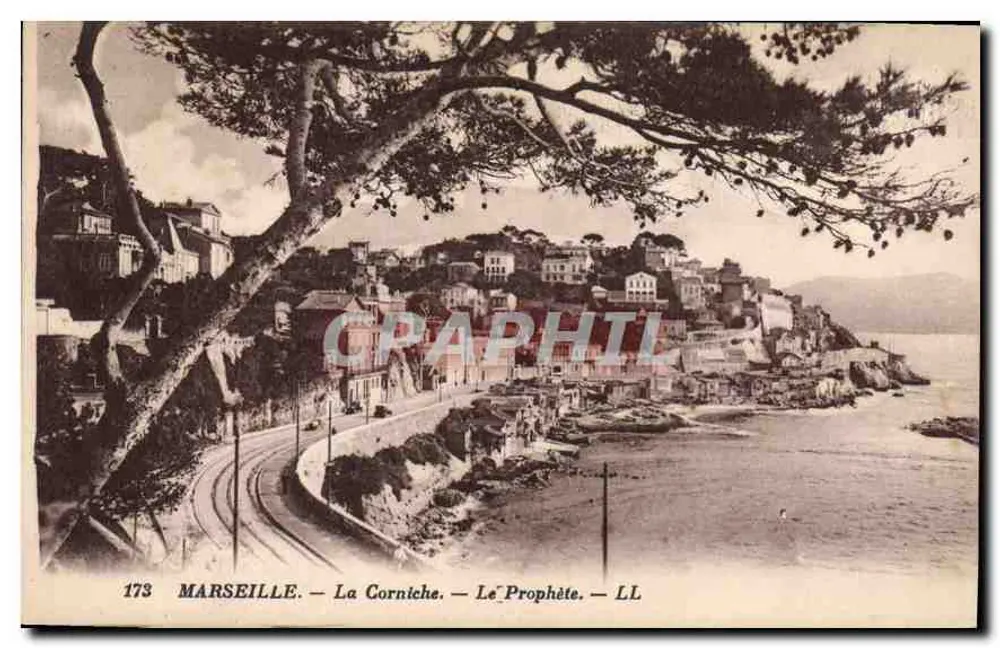 Marselha — A Corniche — O Profeta — LL - Frente
