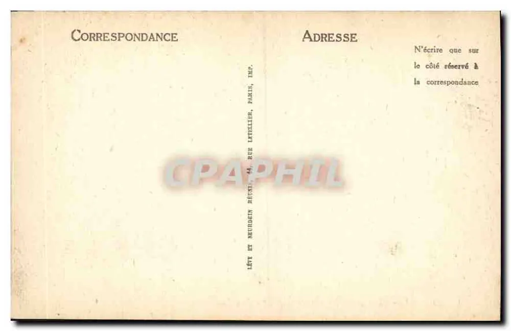 Marselha — A Corniche — O Profeta — LL - Verso