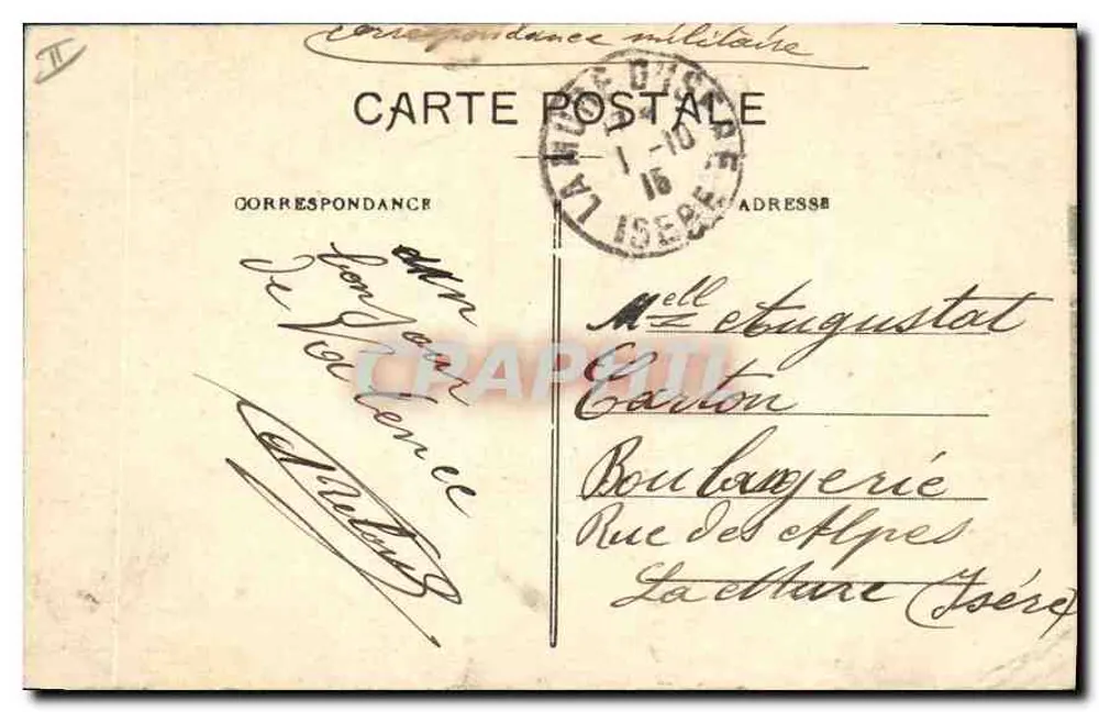 Parc Jourvel - Terrasse et Belvédère — Valence — Cliché Sirven - Rückseite