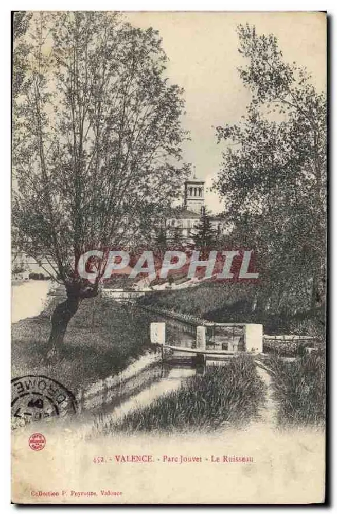 Valence - Parc Jouvet - Der Bach - Vorderseite