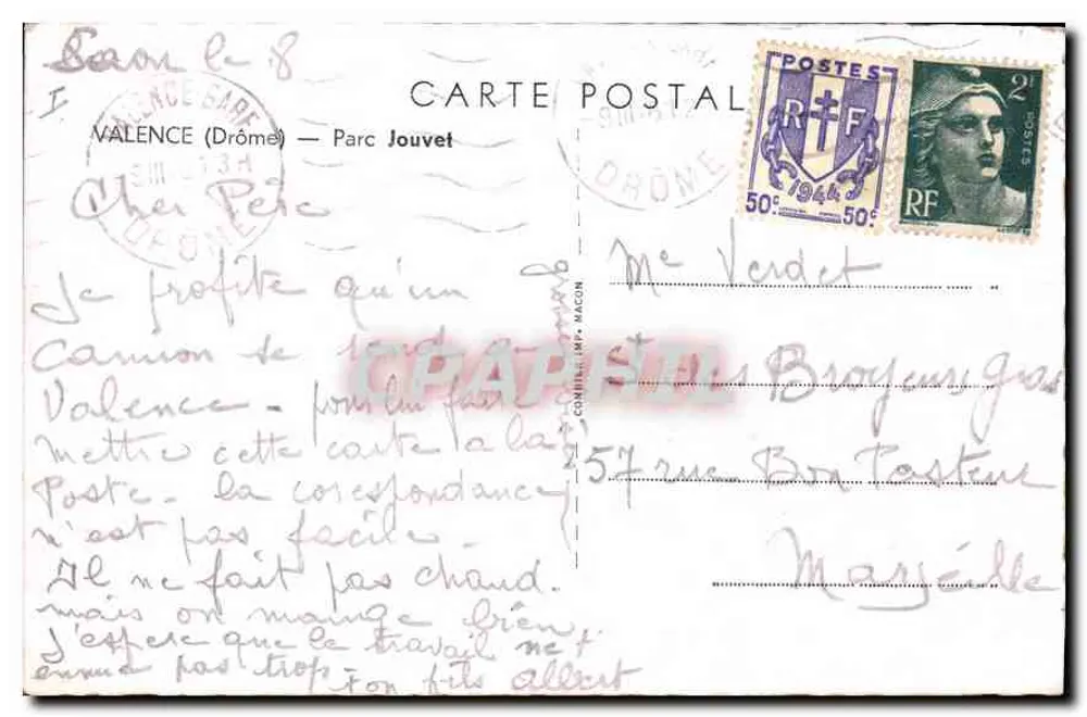 Parque Jouvet — Valence (Drôme) — editor Cing - Verso