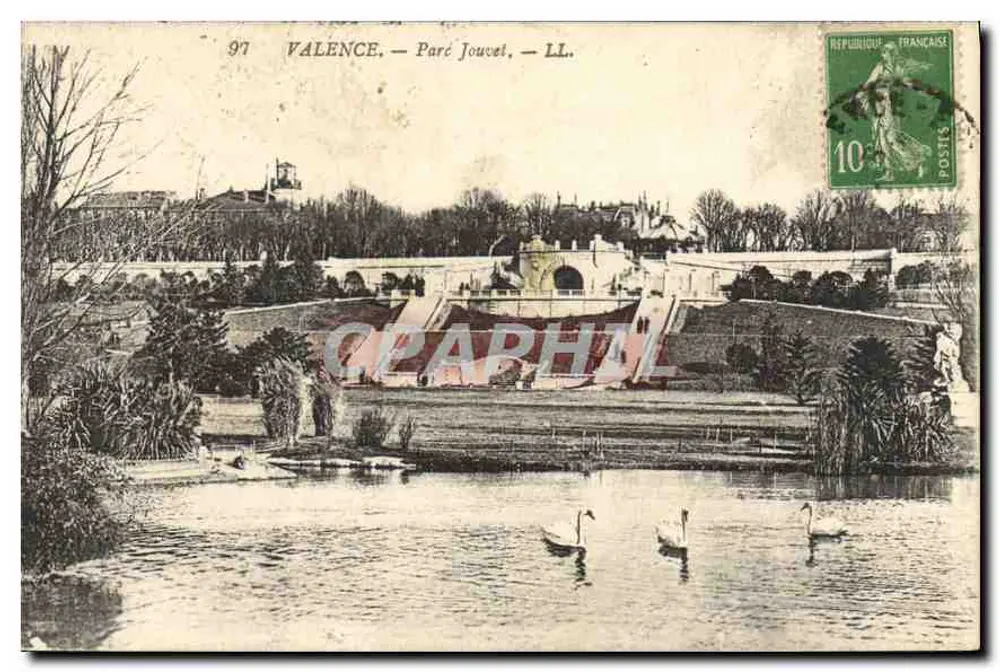 Valência — Parque Jouvet — LL. — Editor LL, n° 97 - Frente