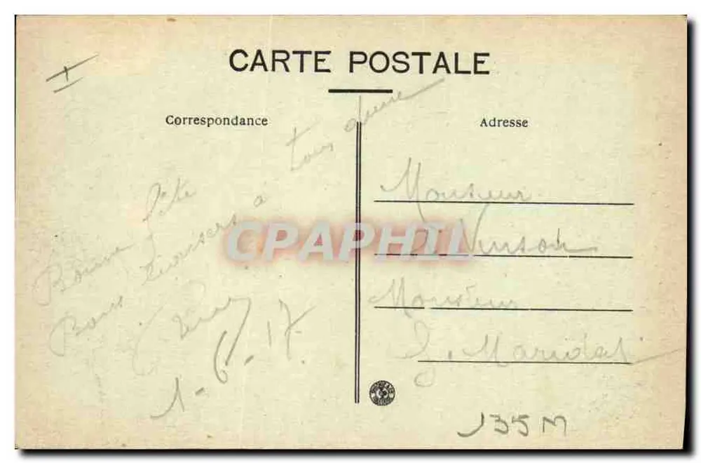 Valência — Parque Jouvet — P. S. V. - Verso