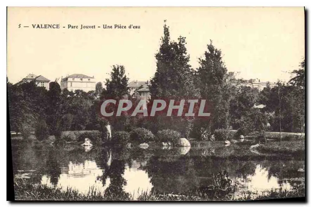 Valence - Parc Jouvet - Une Pièce d'eau - Recto