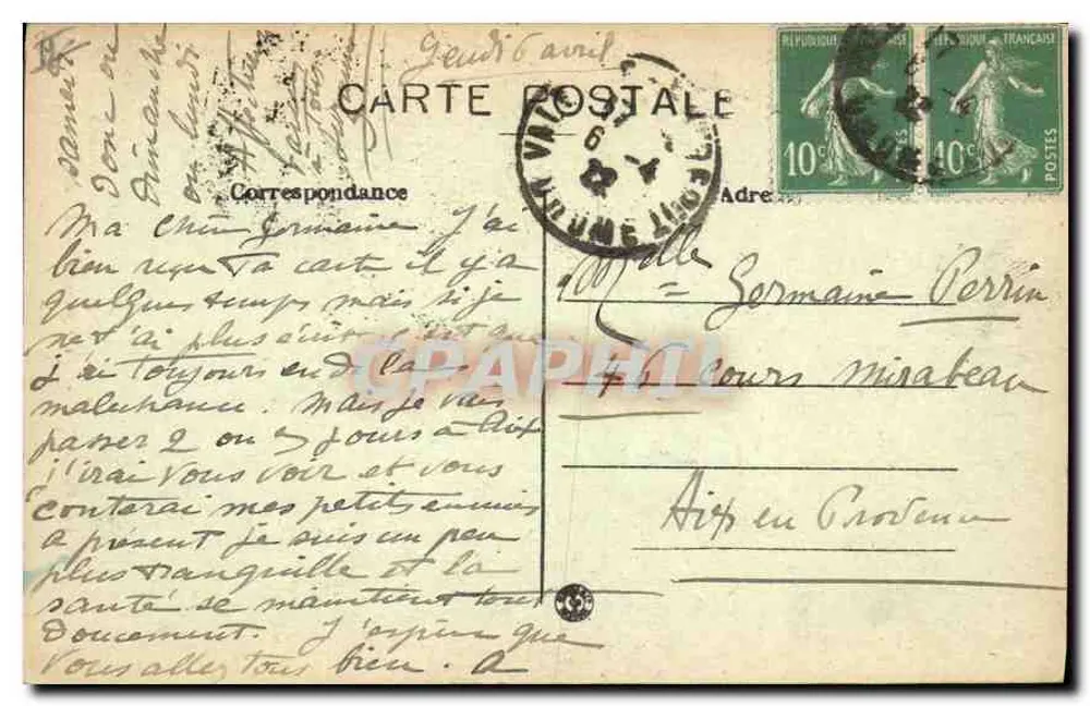 Valência — O Pendentifi — E. R. - Verso
