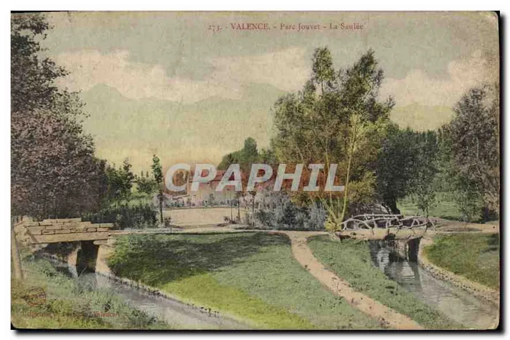 Valence - Parc Jouvet - La Saulée - Recto