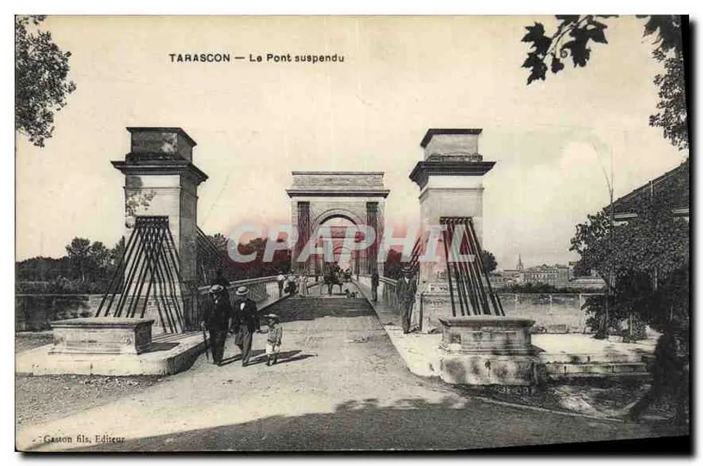 Tarascon — O Ponte Suspensa — Gaston fils, Editor - Frente