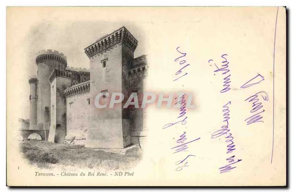 Tarascon — Castelo do Rei René — ND Phot - Frente