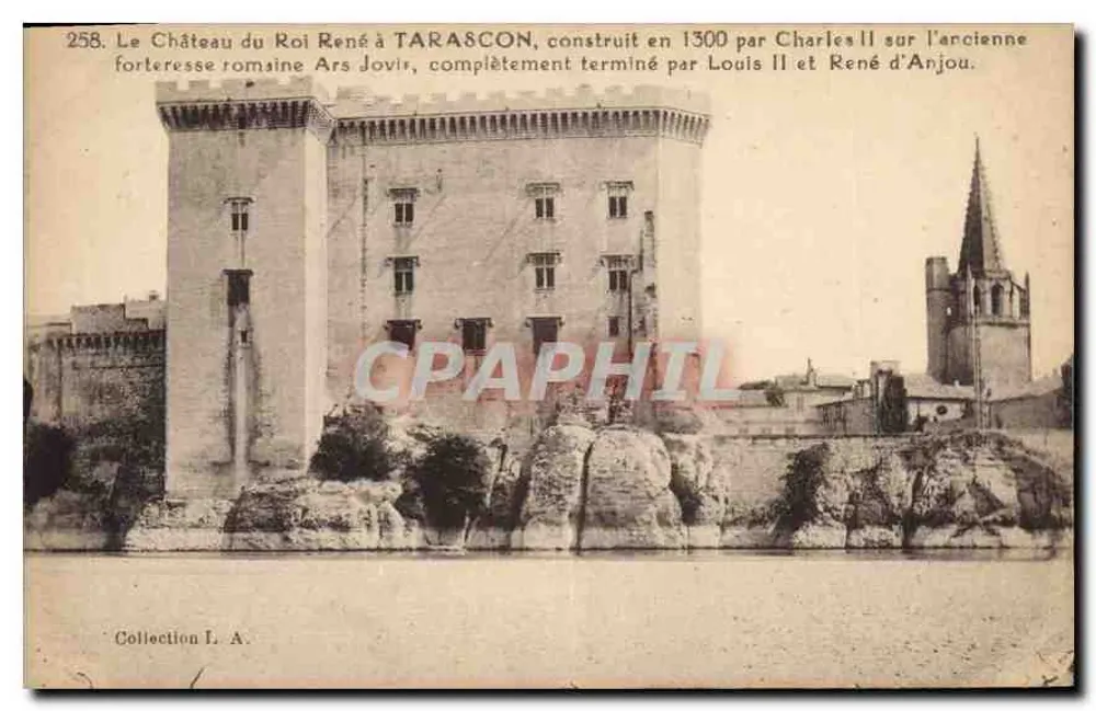 O Castelo do Rei René em Tarascon — Coleção I. A. — n° 258 - Frente