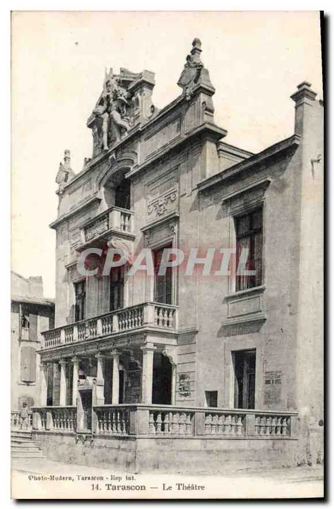 Tarascon — O Teatro — Photo-Modern, Tarascon - Rep. int. 14 - Frente