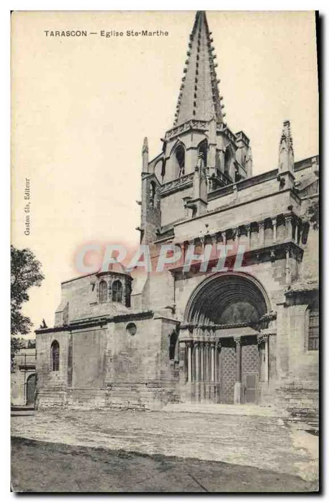 Tarascon — Igreja de Santa Marthe — Gaston filho, Editor - Frente