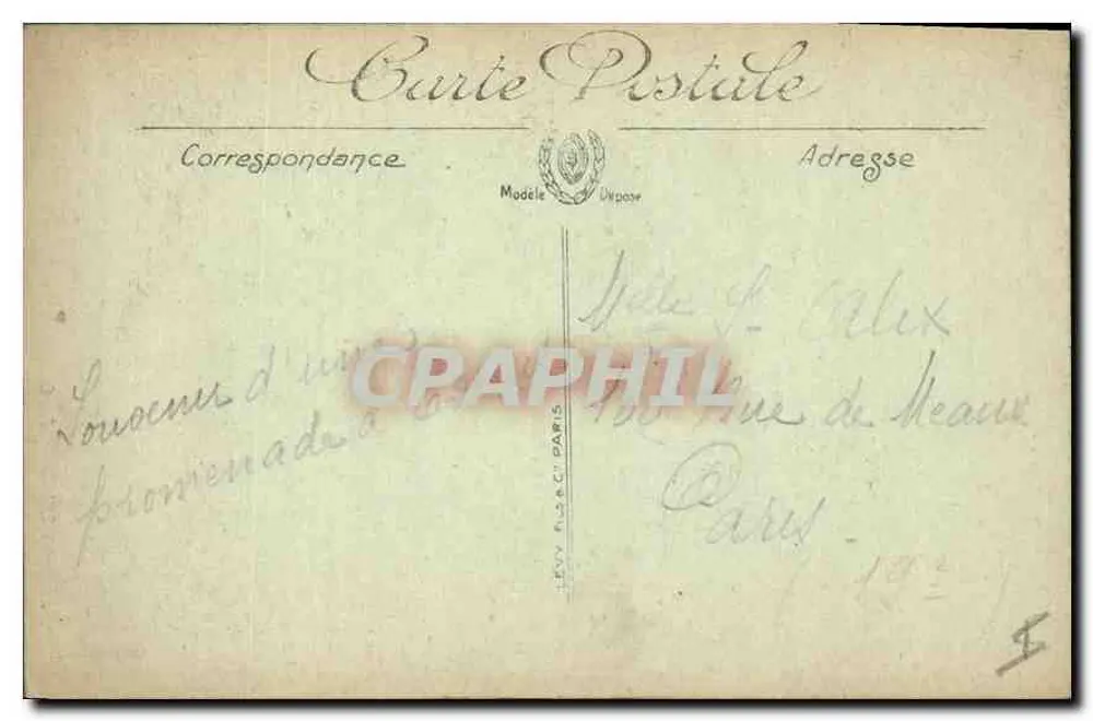 Evreux — A Catedral — LL. - Verso