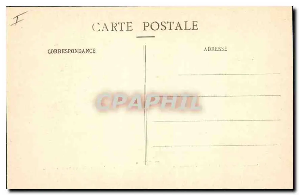 DIE ZWEI LIEBENDEN, nahe Pont-Saint-Pierre (Eure) — Sage aus der Zeit Karls des Großen — Verlag A. Lavergne, Vernon - Rückseite