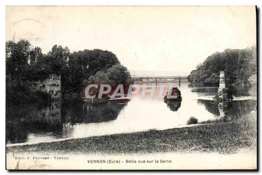 VERNON (Eure) - Beautiful View of the Seine — Edit. F. Fautret - Vernon - Front