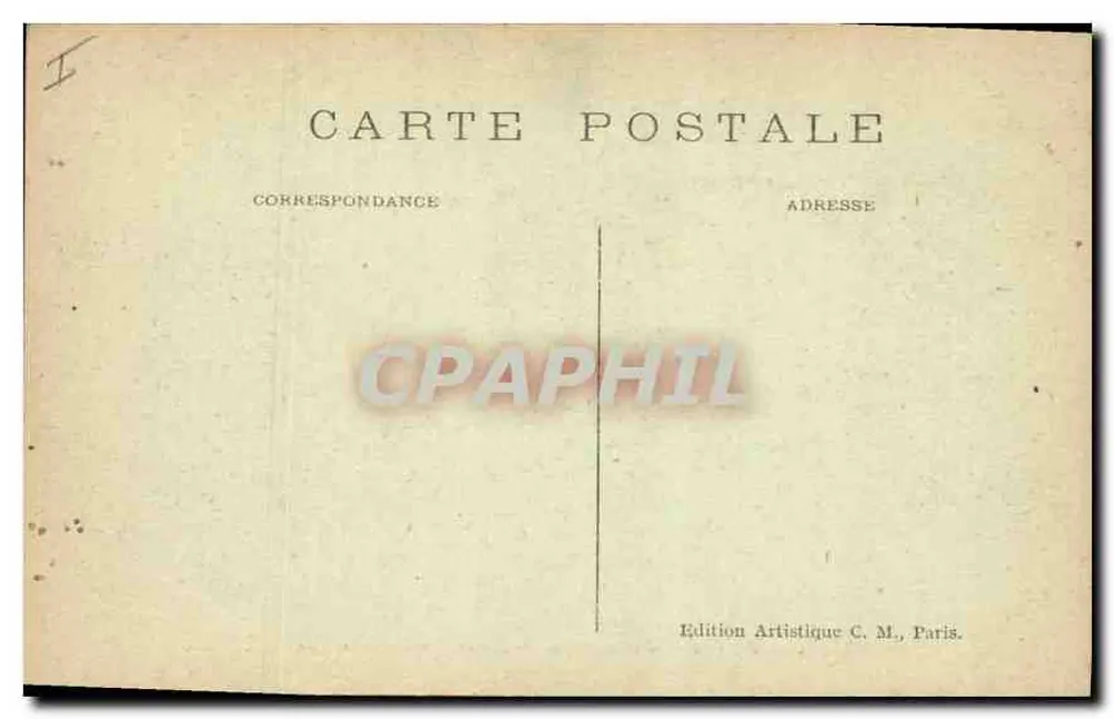 Vernon (Eure) — Vista de Notre-Dame de Vernon — C. M. n°112 - Verso