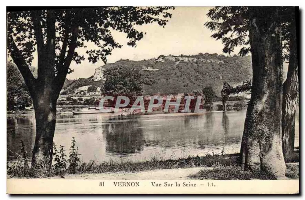 Vernon — Vista sobre a Sena — L.I. - Frente