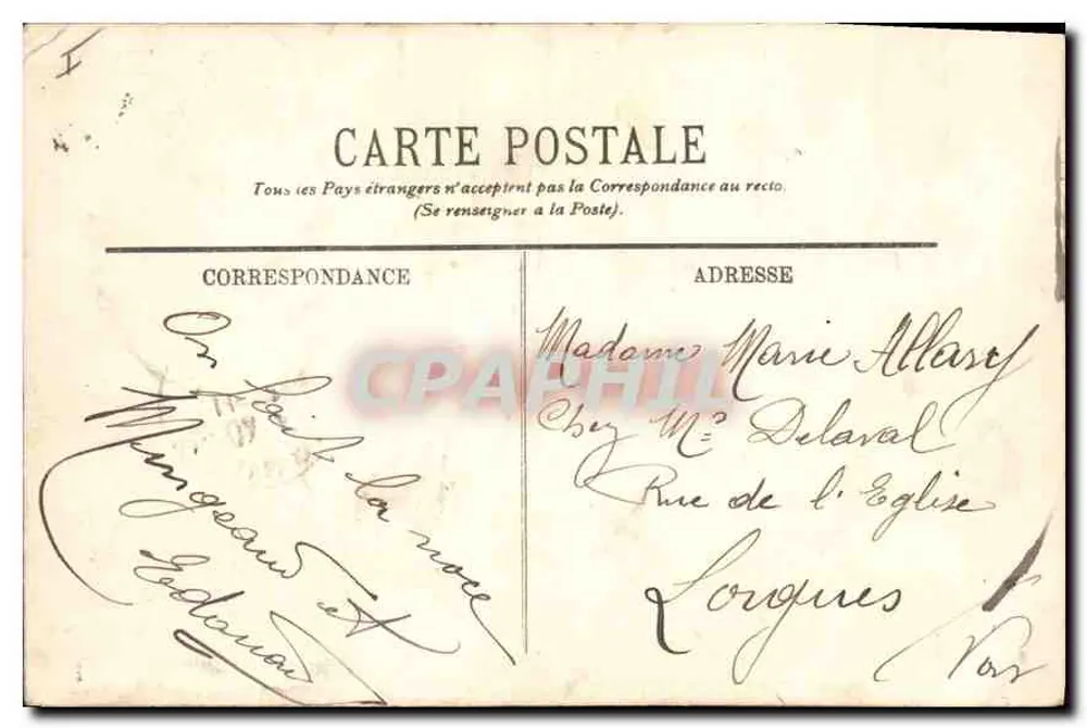 Chambéry — A Prefeitura — LL. - Verso