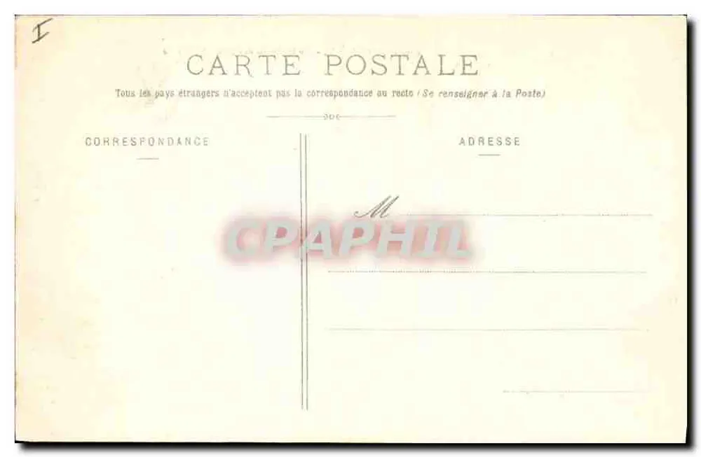 Chambéry — Ansicht des Schlosses der Herzöge von Savoyen — E. Reynaud, Chambéry, Nr. 229 - Rückseite