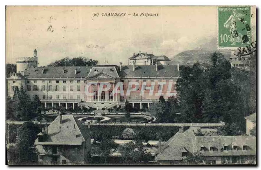 Chambery — A Prefeitura — F. de Migueu, n°307 - Frente