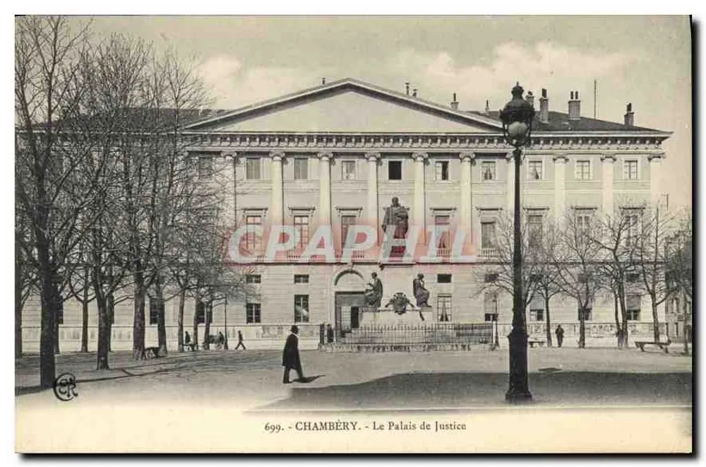 Chambéry - Das Palast der Gerechtigkeit — Seriennummer 699 - Vorderseite