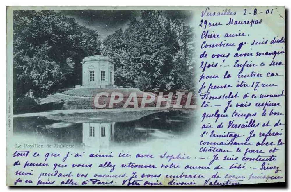 O Pavilhão da Música — Versailles — A. BONNARDEAU, Versailles - Frente