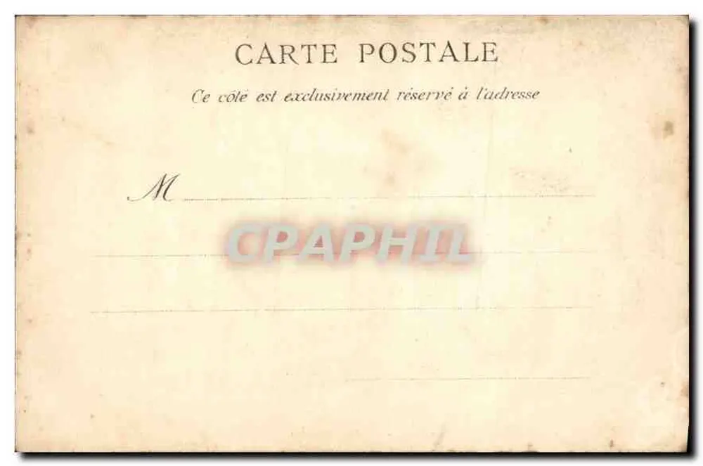 Palais de Versailles - La Chambre de Louis XIV — A. Bourniaux, impr. 1901, Versailles - Verso