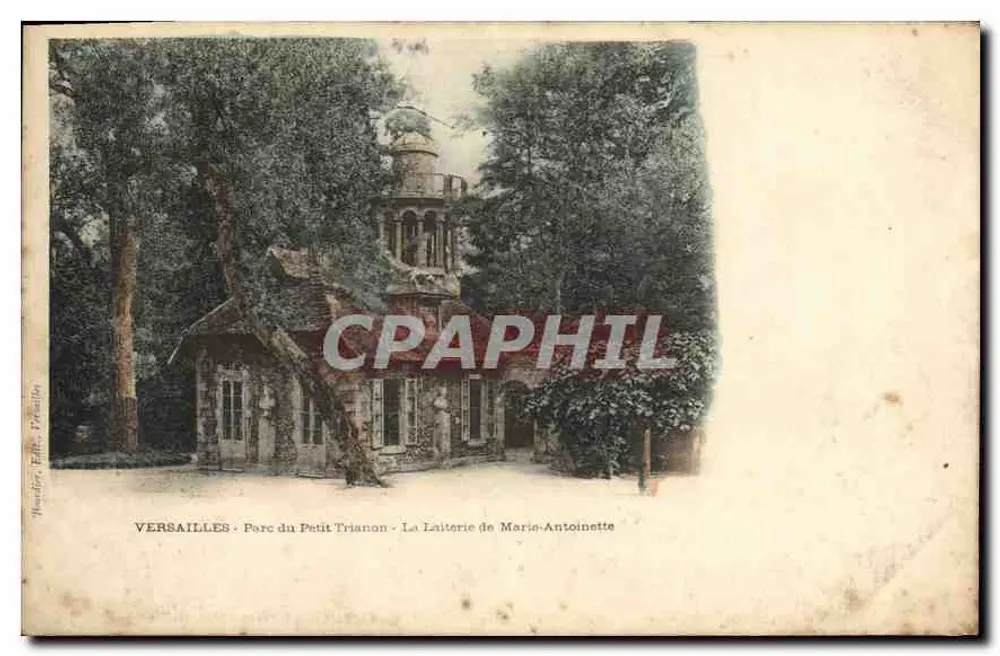 Versailles - Park des Petit Trianon - Die Käserei von Marie-Antoinette — Toudière Frères, Versailles - Vorderseite