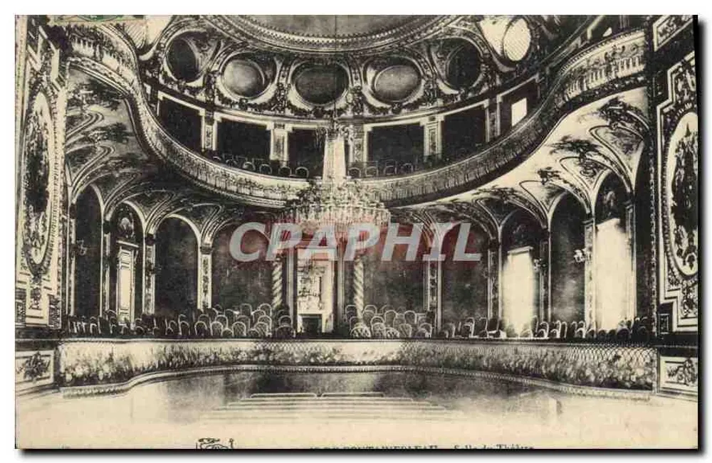Salle de spectacle ornée — Théâtre de Fontainebleau — éditeur J. Tiffon - Recto