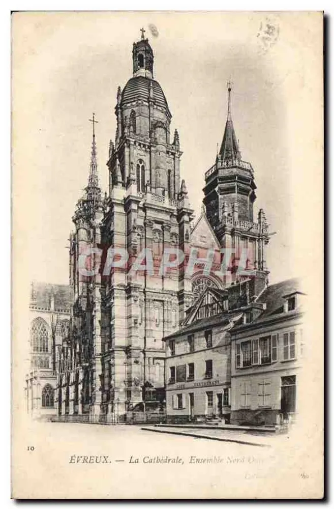 ÉFREUX — A Catedral, Conjunto Noroeste — Établissements Photographiques de NEURDEIN Frères - Frente
