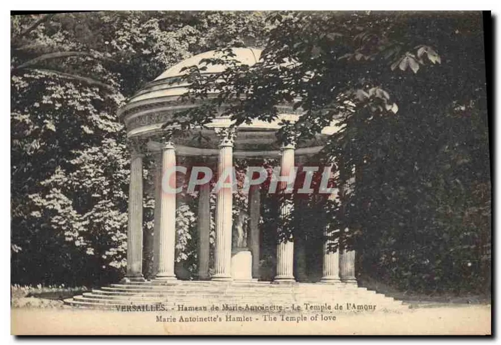 Versailles - Hameau de Marie-Antoinette - Der Tempel der Liebe - Vorderseite