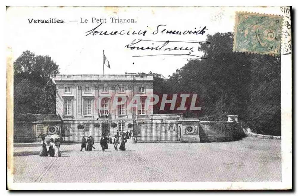 Versailles — O Petit Trianon — C. B. editora Versailles - Frente