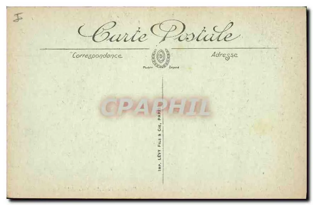Palácio de Versalhes — Cabinet de Louis XV — LL. — n° 36 - Verso