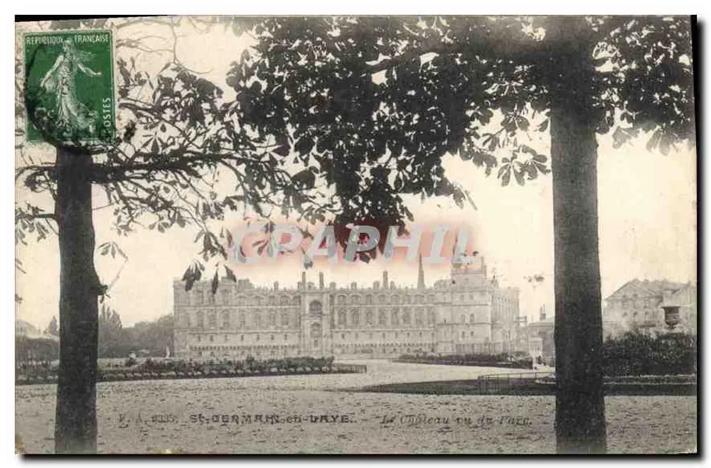 St-Germain-en-Laye — O Castelo ou do Parque — Editor Y. A. n° 4335 - Frente