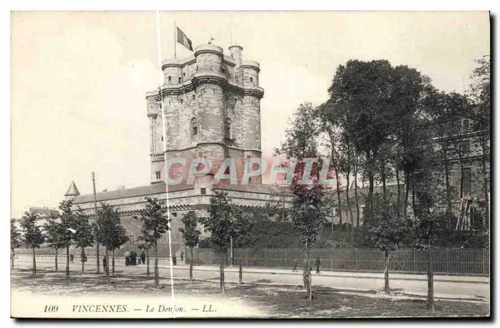 Vincennes — O Donjon — LL. - Frente