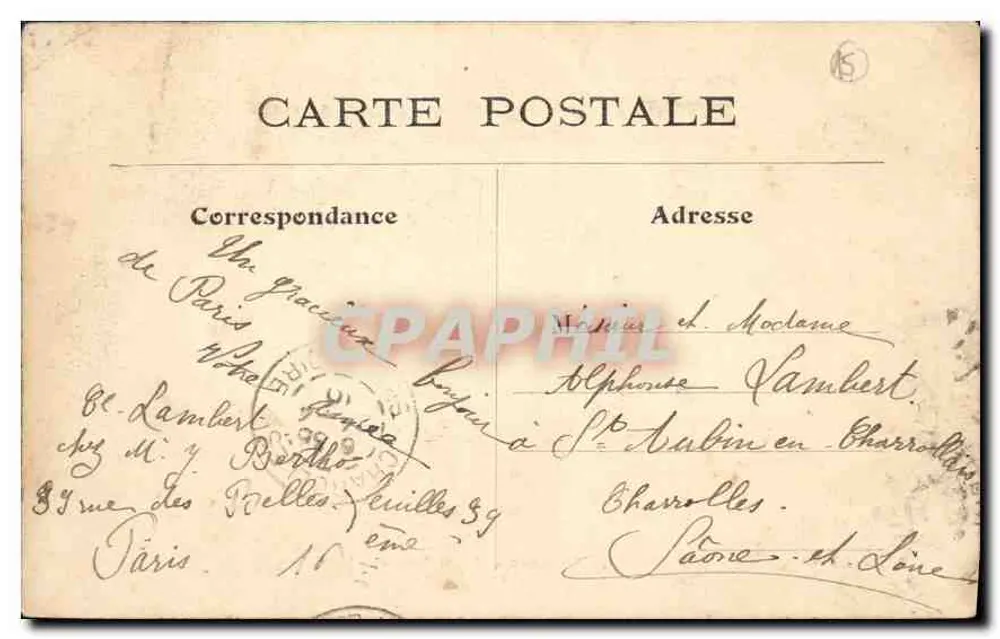 Paris und seine Umgebung - 43. Die Tuileries - Die Ruinen - Rückseite