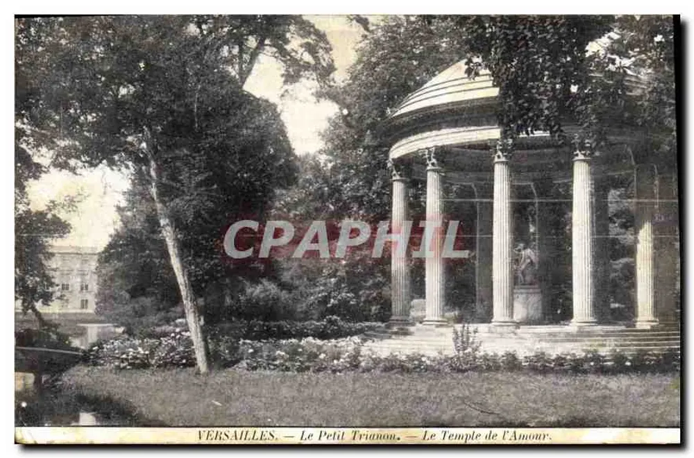 Versailles — Il Petit Trianon — Il Tempio dell'Amore - Recto